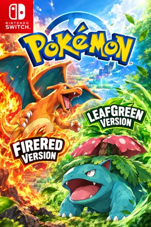 Pokemon FireRed and LeafGreen cover art